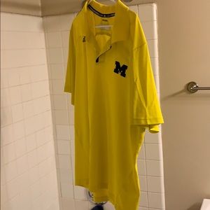 University of Michigan Adidas Golf Shirt